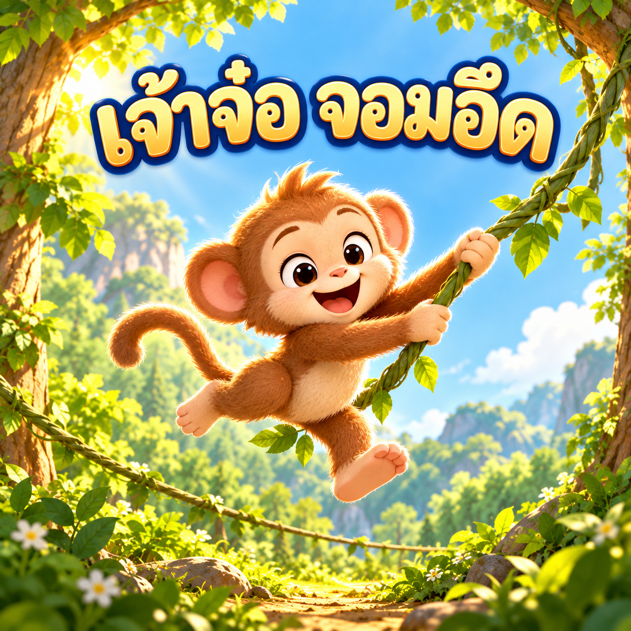 ปกนิทาน เจ้าจ๋อ จอมอึด